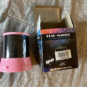 NIB Star Master Star LED Projector Lamp Night Light